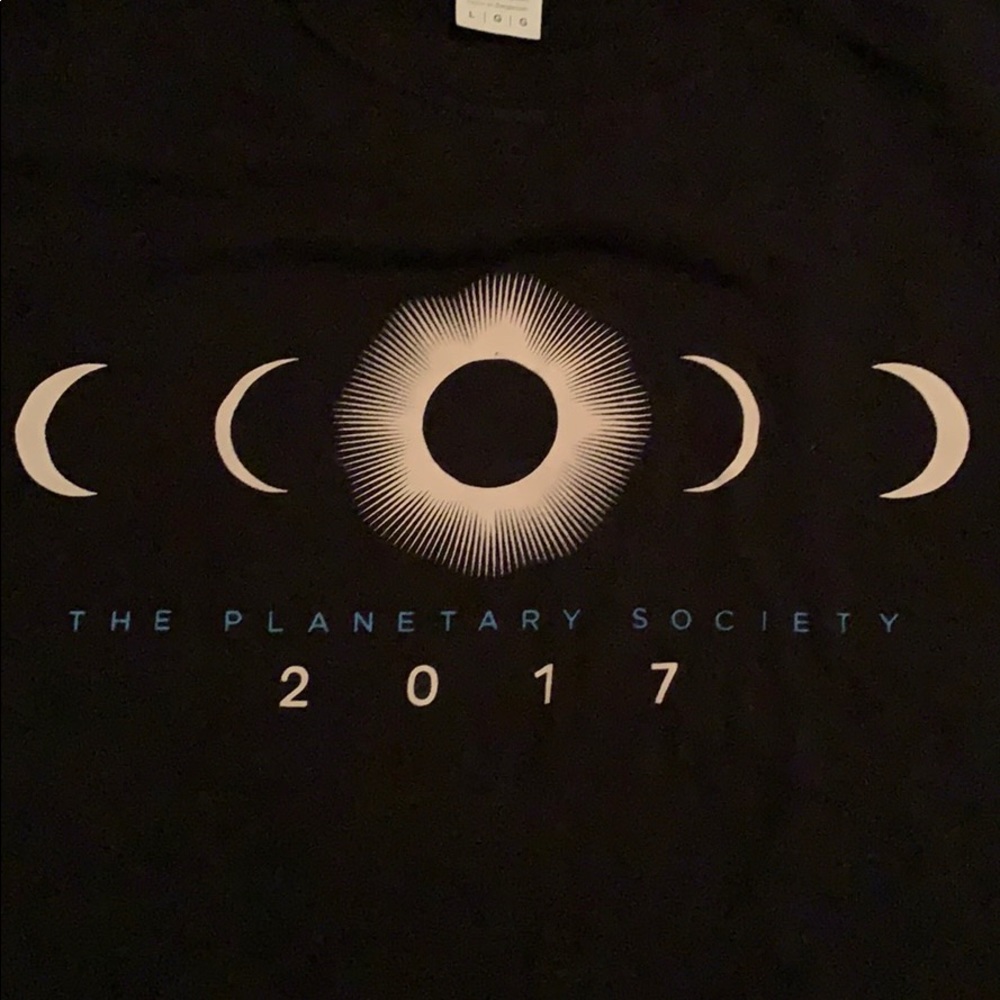 The Planetary Society T-shirt, 2017 Solar Eclipse